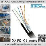 STARZ Cat5E Outdoor FTP Cable Single PE Jacket With Messager